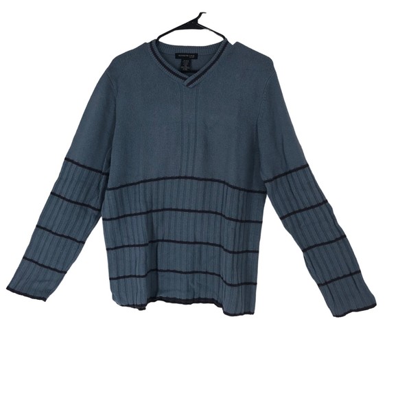 Vintage 90s Kenneth Cole Wool Blend Sweater, Grandpa, Casual Dress SZ M - Picture 3 of 8